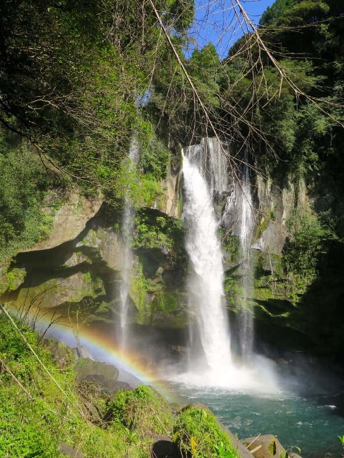 Waterfall beside Wake Shrine, Kagoshima