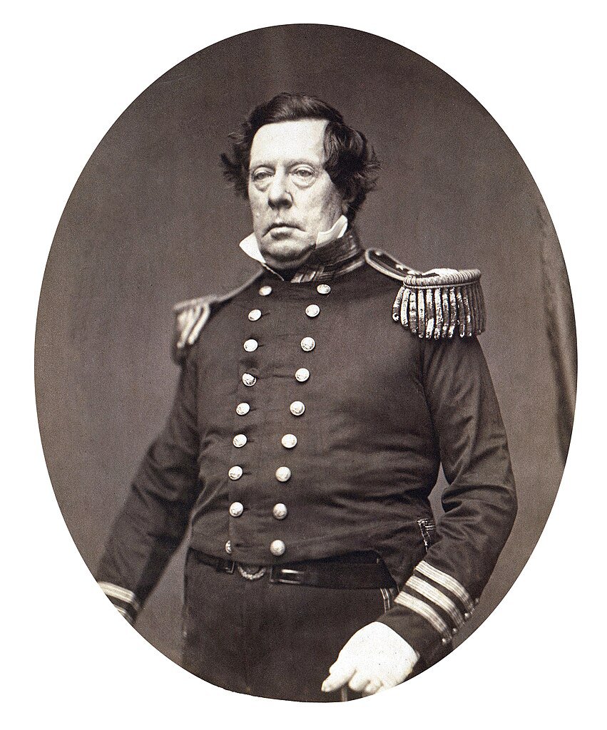 Photo of Commodore Perry.